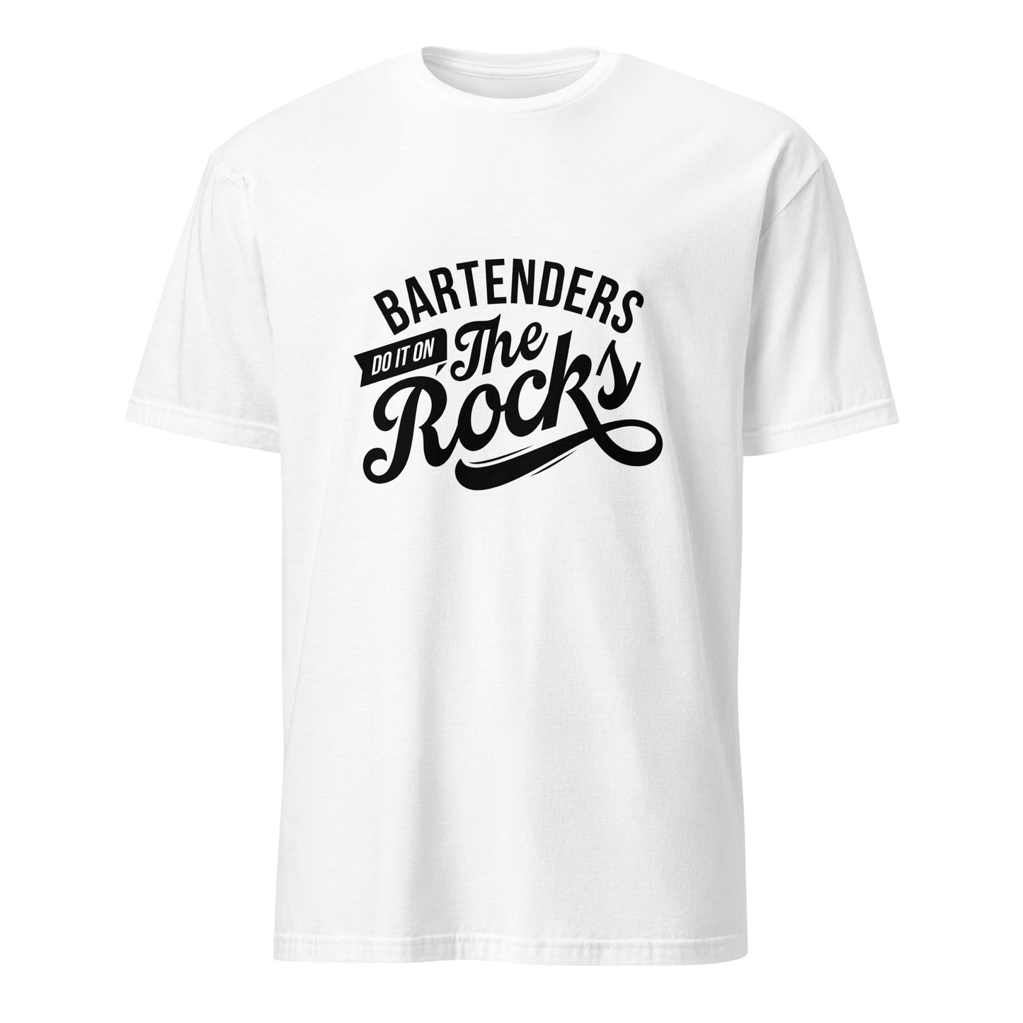 "Bartenders do it on the Rocks" Men's Bartender Tee