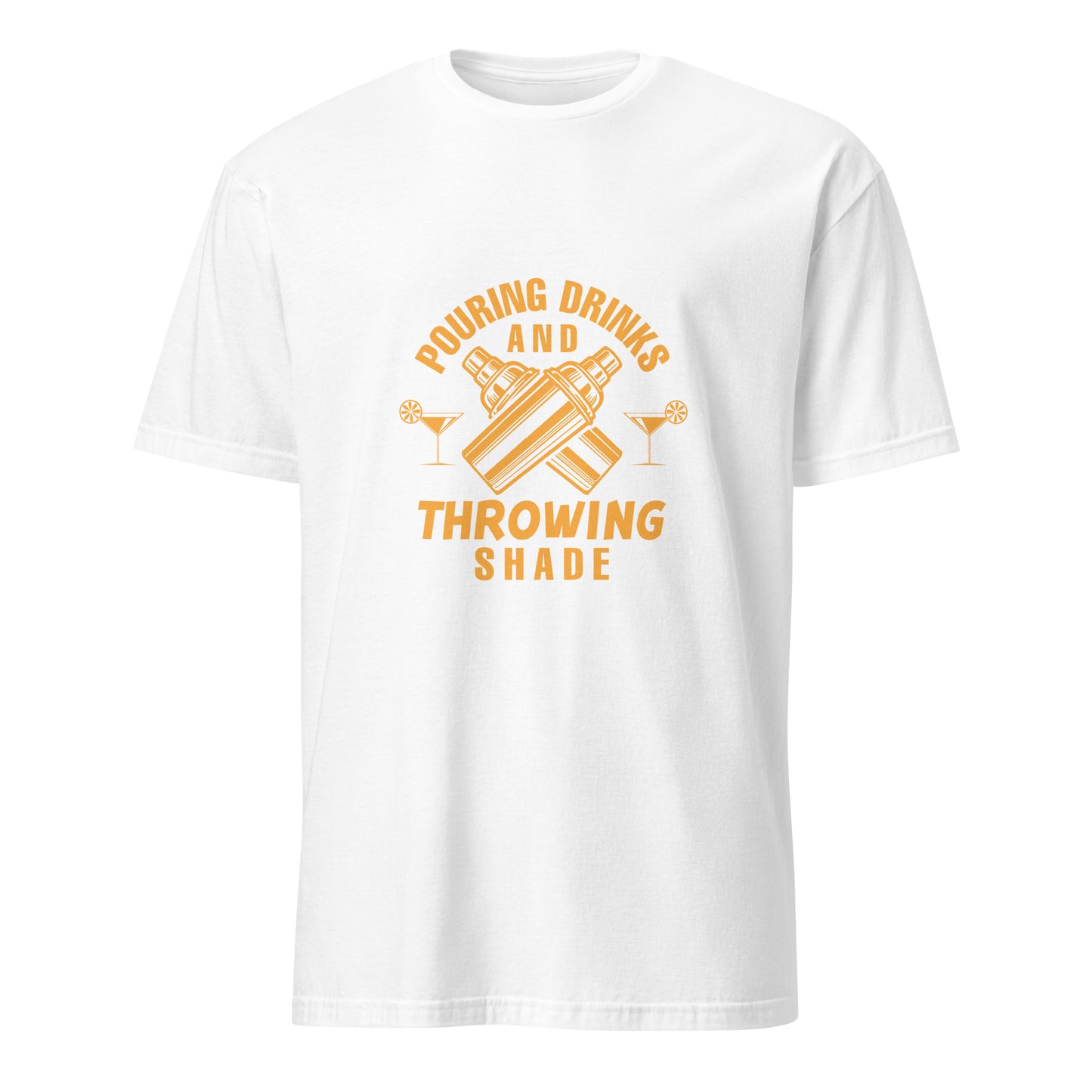 "Pouring Drinks and Throwing Shade" Men's Bartender Tee