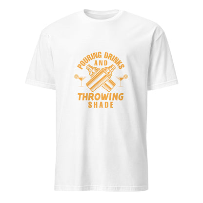 "Pouring Drinks and Throwing Shade" Men's Bartender Tee