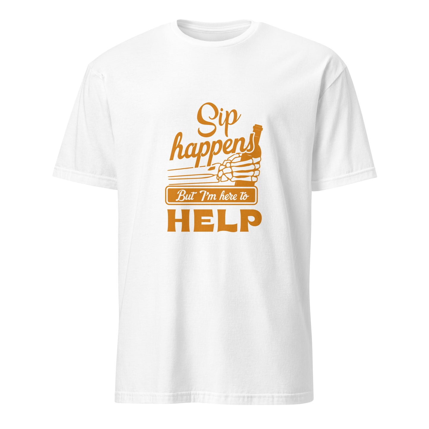 "Sip Happens But I'm Here to Help" Men's Bartender Tee