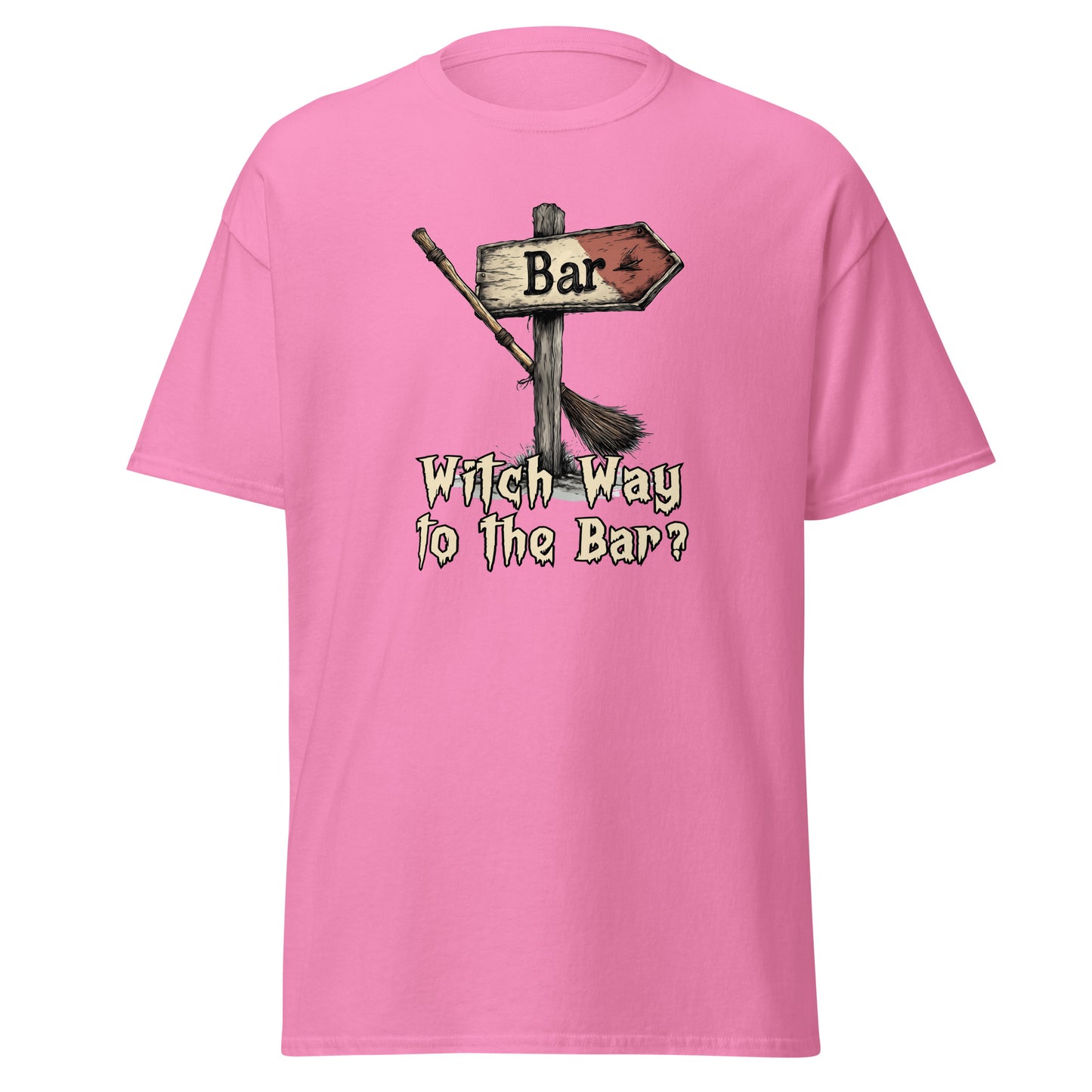 “Witch Way to the Bar?” Halloween Bartender Tee