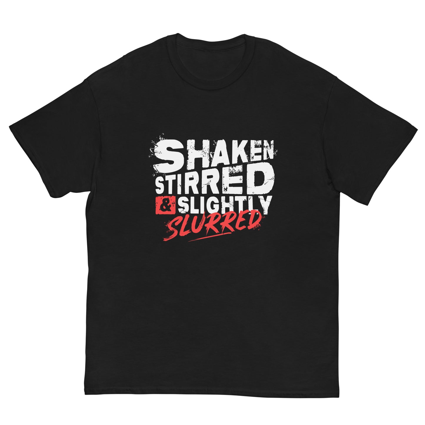 "Shaken, Stirred & Slightly Slurred" Bartender Tee