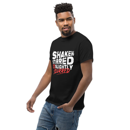 "Shaken, Stirred & Slightly Slurred" Bartender Tee