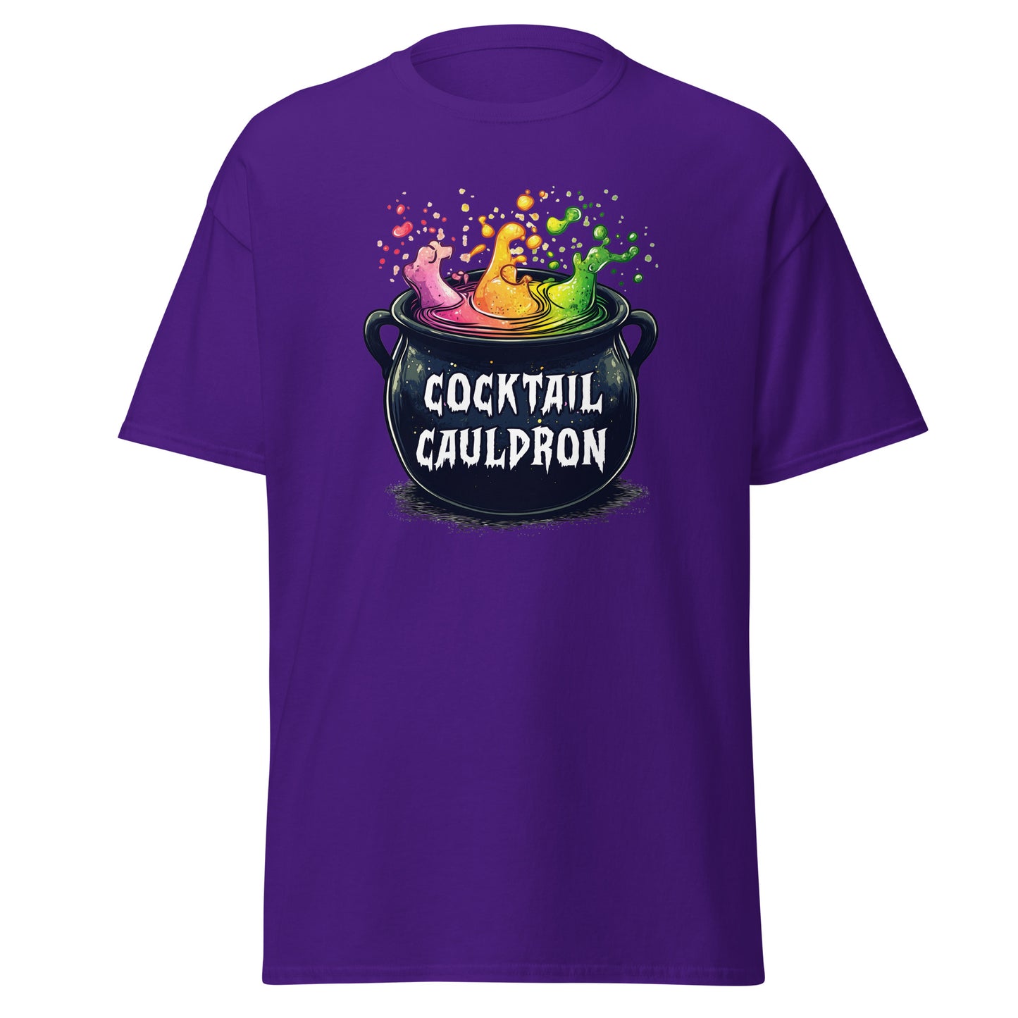 “Cocktail Cauldron” Halloween Bartender Tee