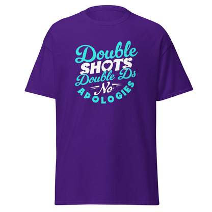 "Double Shots, Double Ds, No Apologies" Women's Bartender Tee