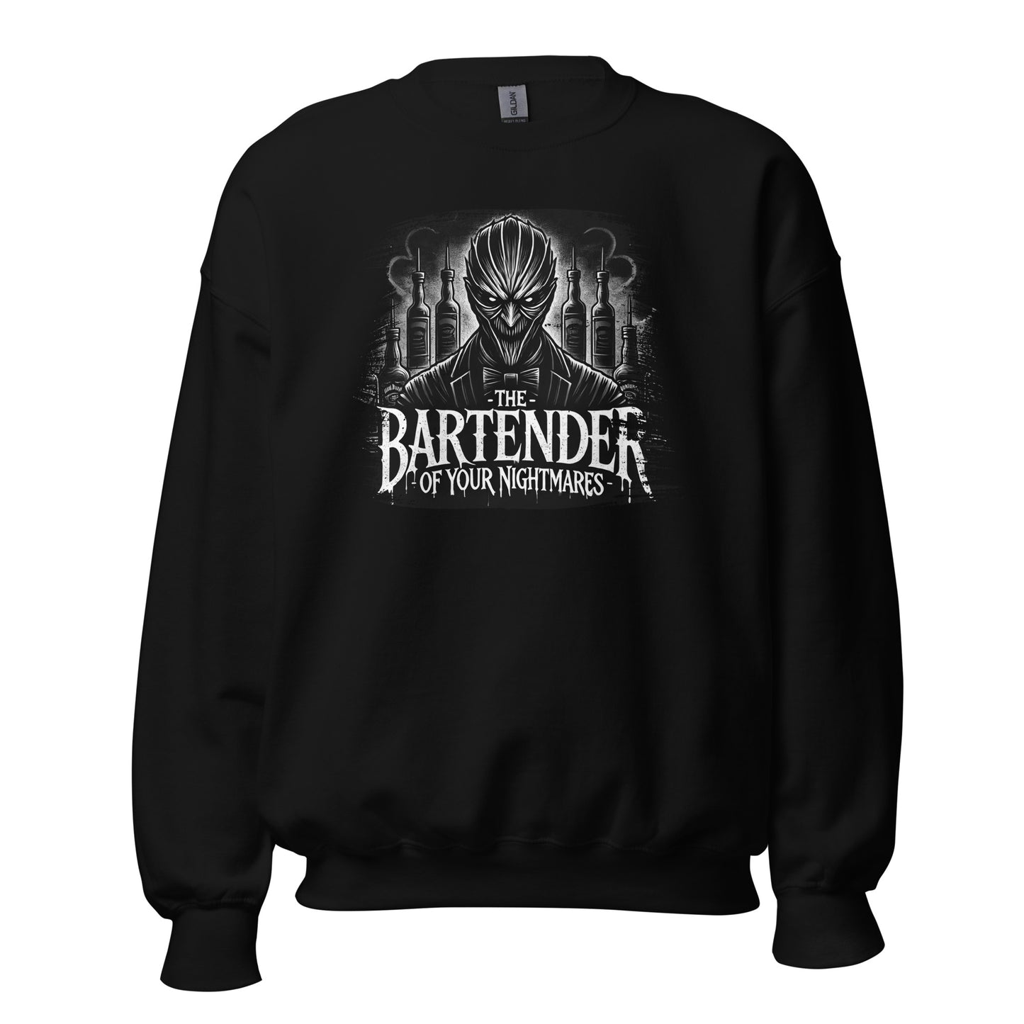 "The Bartender of Your Nightmares" Bartender Halloween Sweatshirt