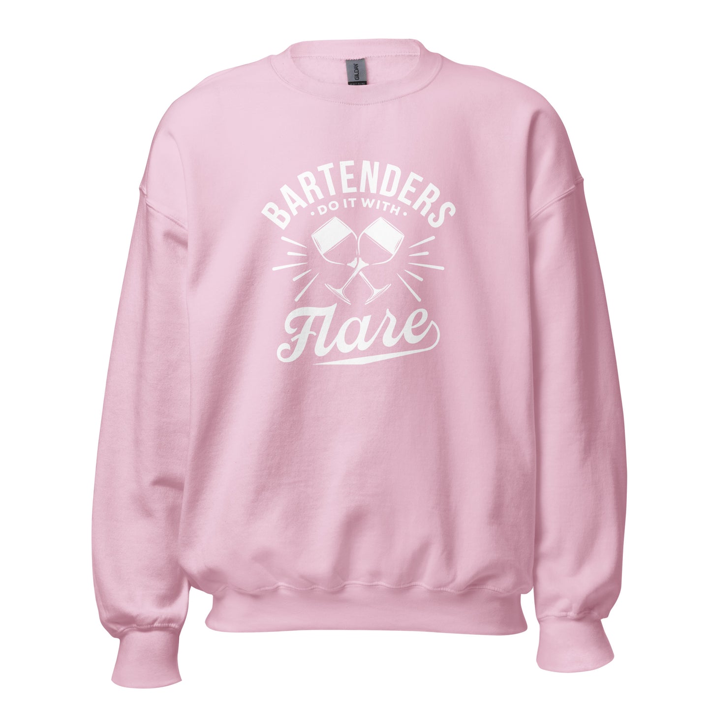 "Bartenders do it with Flair" Bartender Sweatshirt