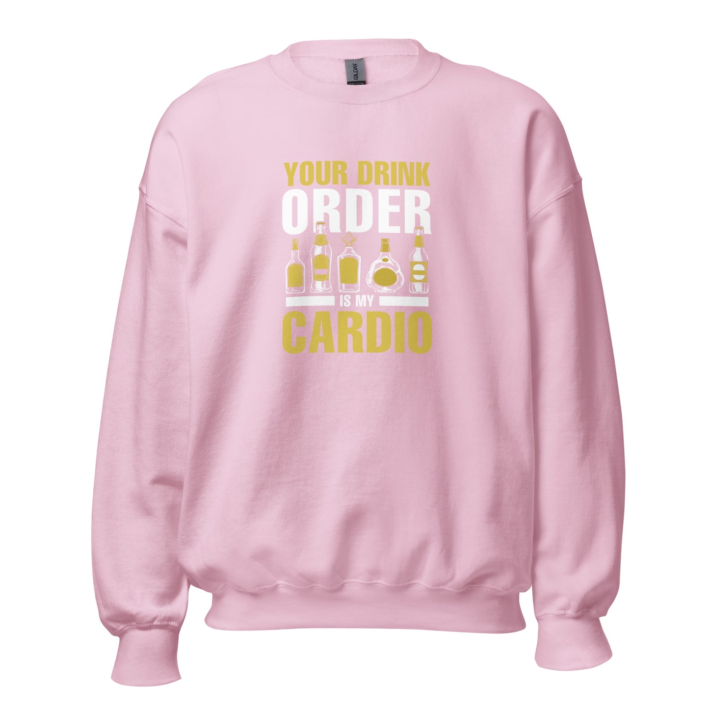 "Your Drink Order is my Cardio" Bartender Sweatshirt