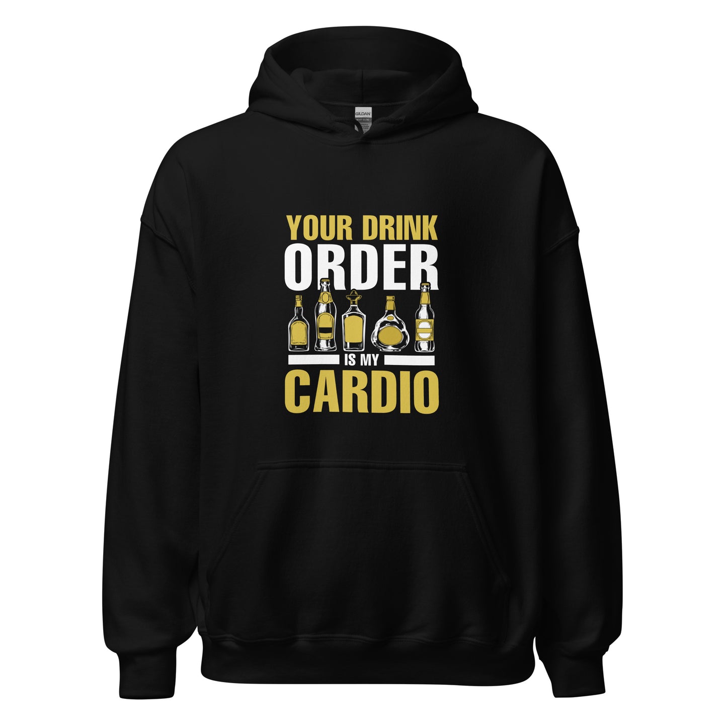 "Your Drink Order is my Cardio" Bartender Hoodie