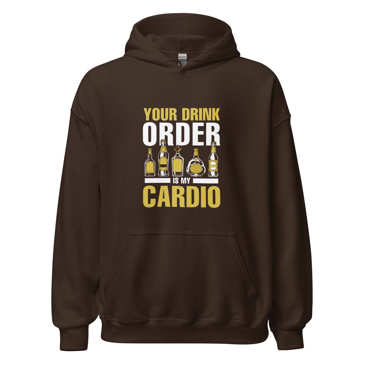 "Your Drink Order is my Cardio" Bartender Hoodie