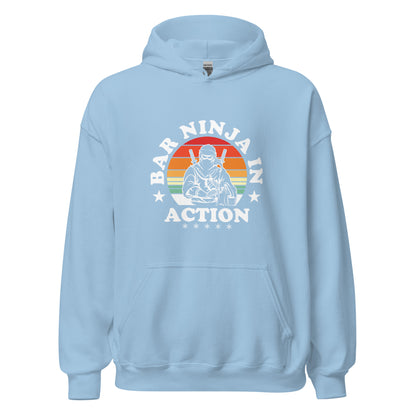 "Bar Ninja in Action" Bartender Hoodie