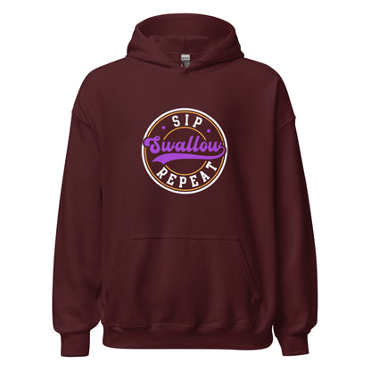 "Sip Swallow Repeat" Bartender Hoodie