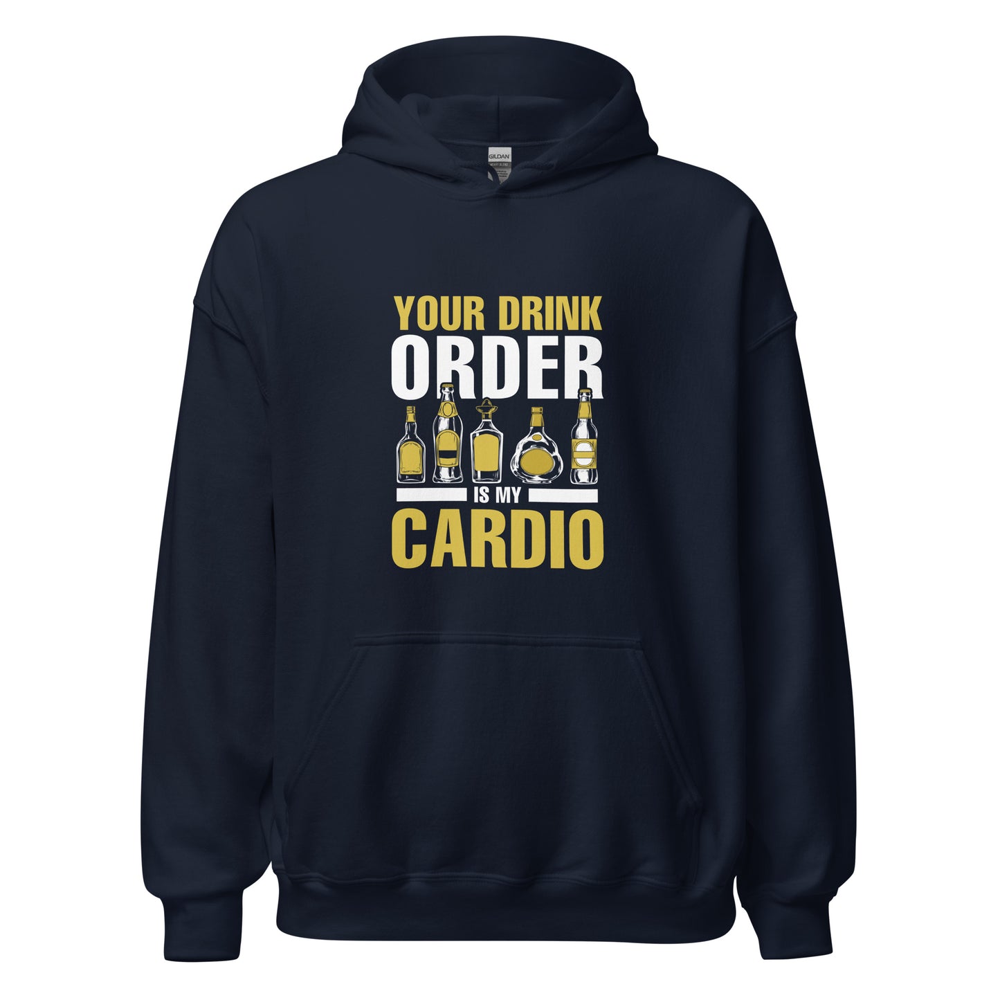 "Your Drink Order is my Cardio" Bartender Hoodie