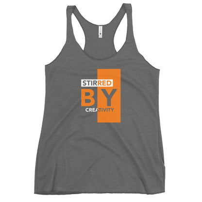 "Stirred by Creativity" Women's Bartender Tank