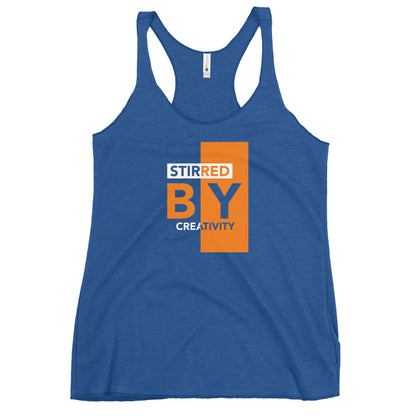 "Stirred by Creativity" Women's Bartender Tank